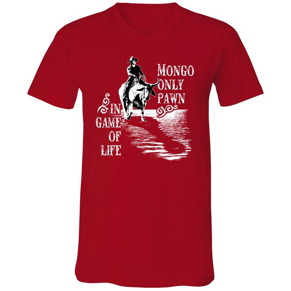 Unisex V-Neck T-Shirt - GUTBBV81 - Red - 6