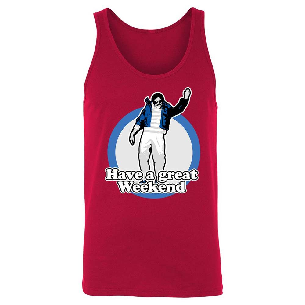 Unisex Jersey Tank - WEAZEBZ2 - Red - 6