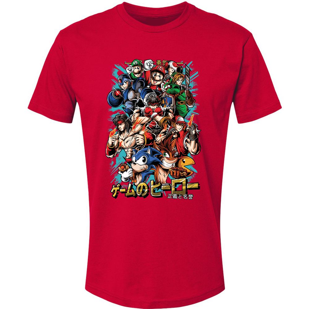 Premium Unisex T-Shirt - 18V9C5VG - Red - 6