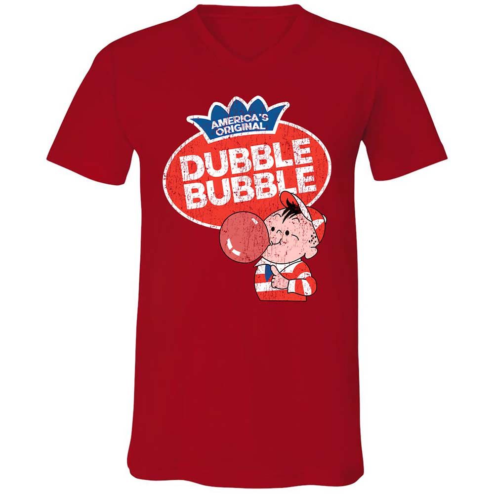Unisex V-Neck T-Shirt - L2UQU8S7 - Red - 6