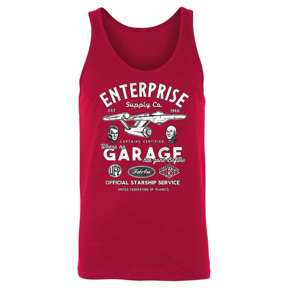 Unisex Jersey Tank - WZKTUMVA - Red - 6