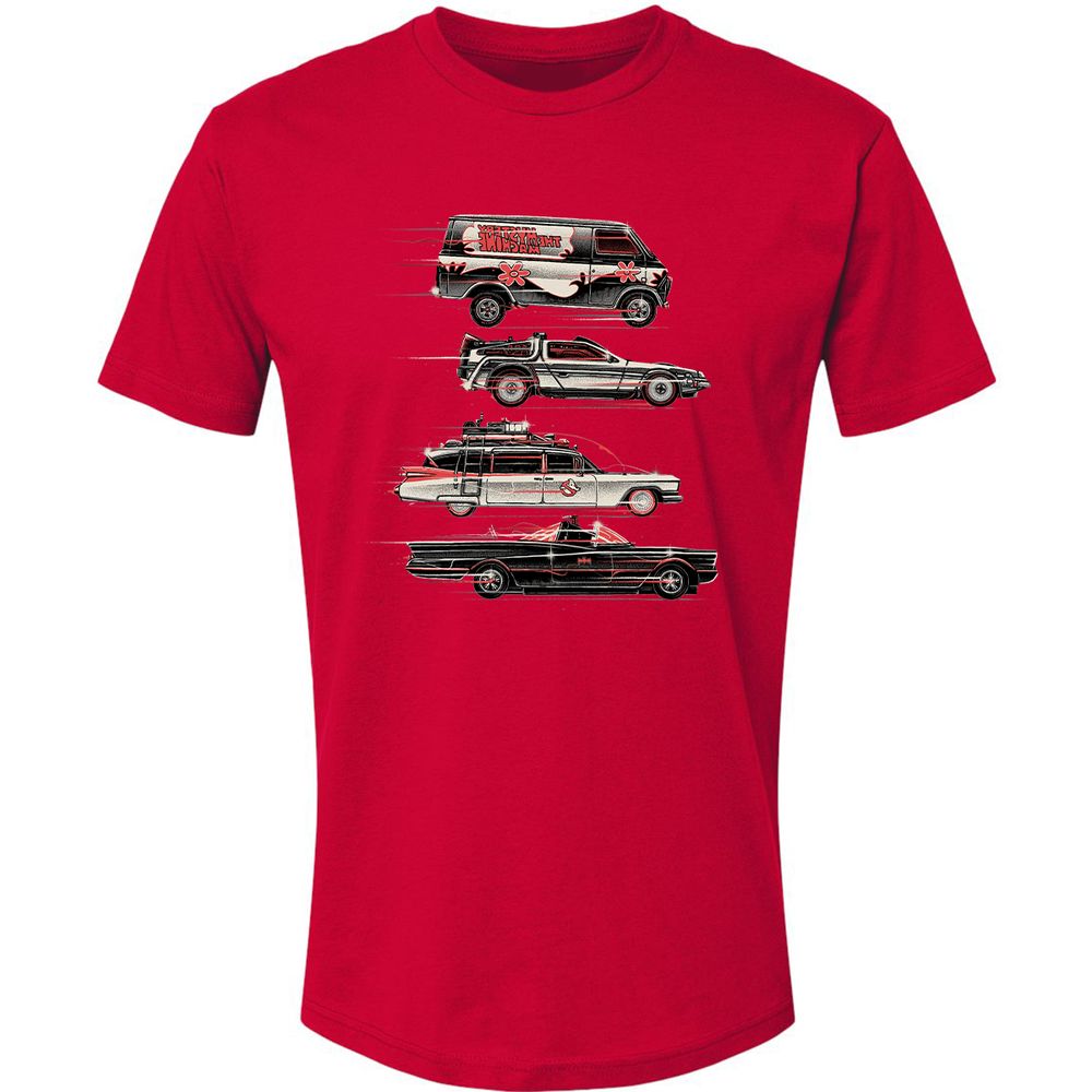 Premium Unisex T-Shirt - DTQE22PY - Red - 6