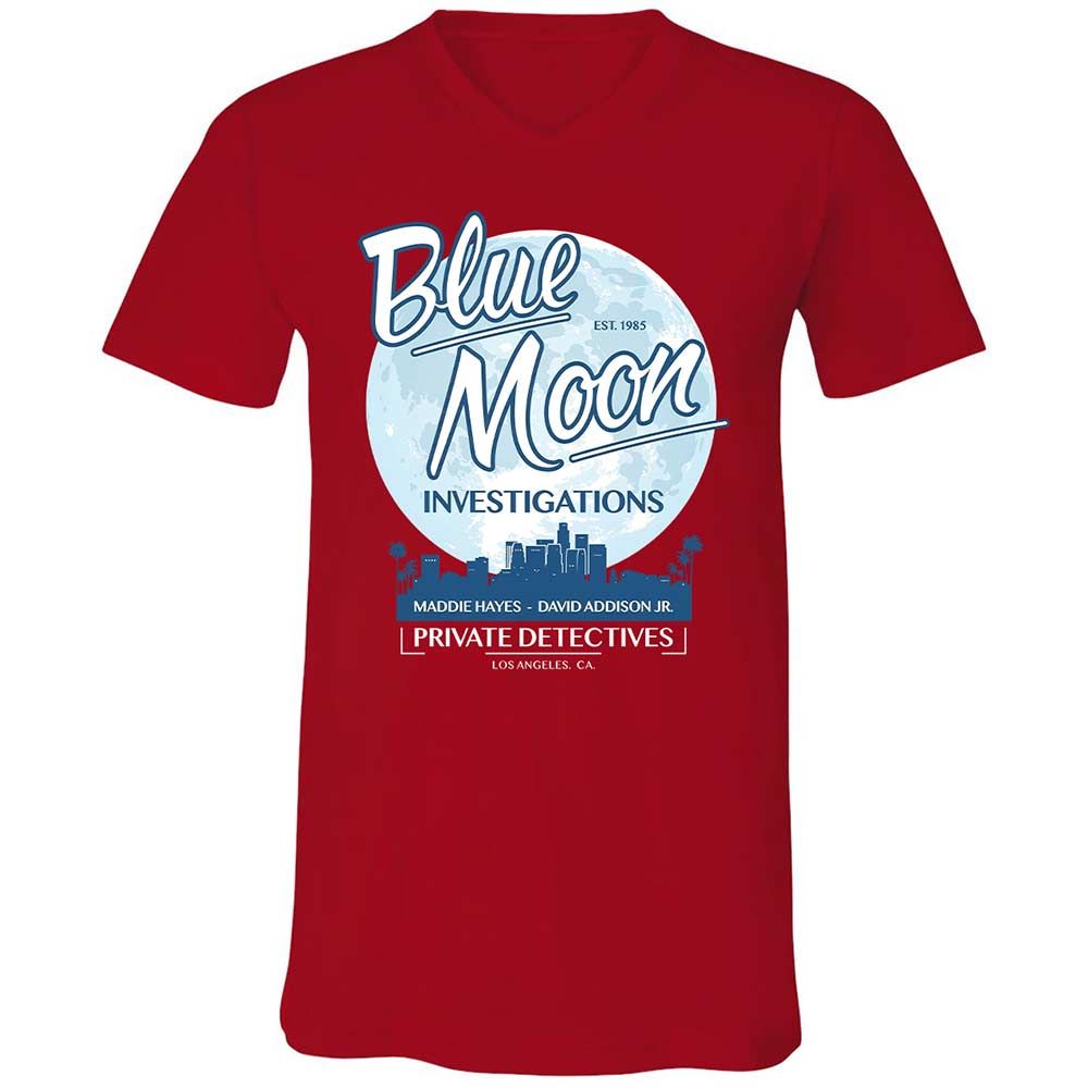 Unisex V-Neck T-Shirt - 6QMGME5T - Red - 6