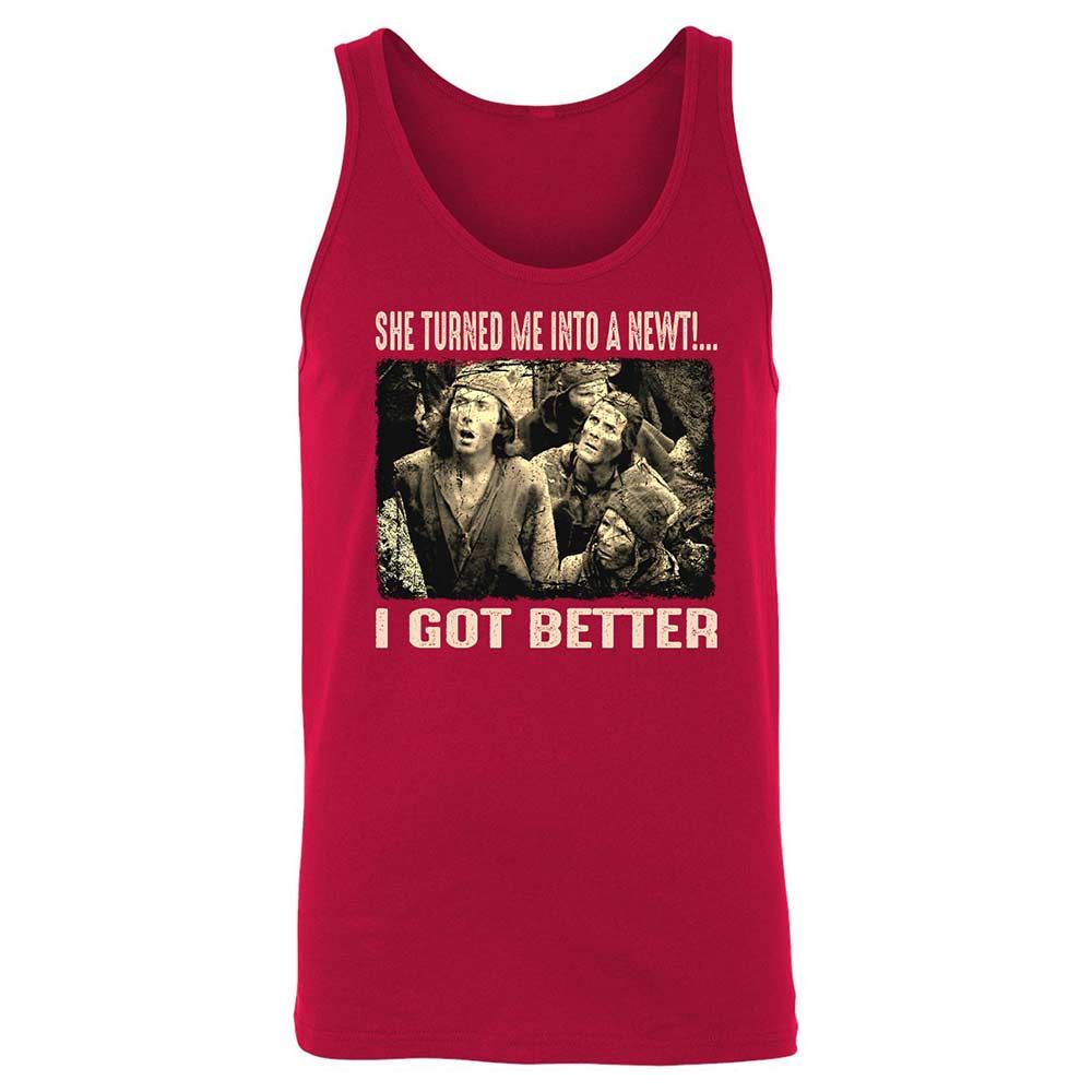 Unisex Jersey Tank - FS2ZNQX6 - Red - 6