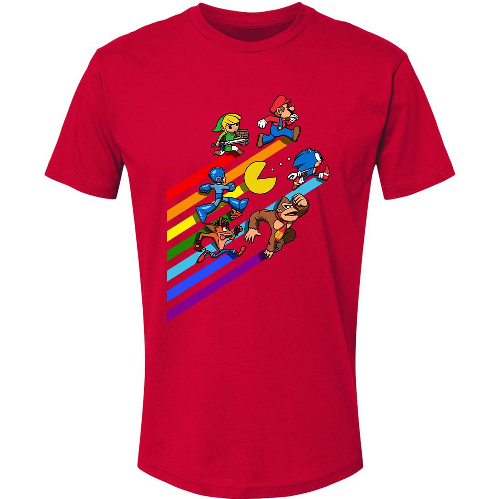 Premium Unisex T-Shirt - US78GCZV - Red - 6