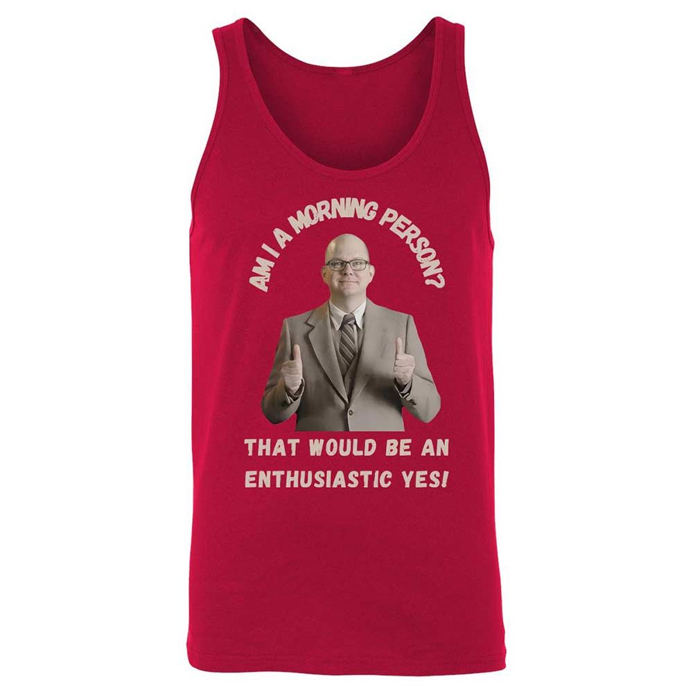 Unisex Jersey Tank - AFRJAAD3 - Red - 6