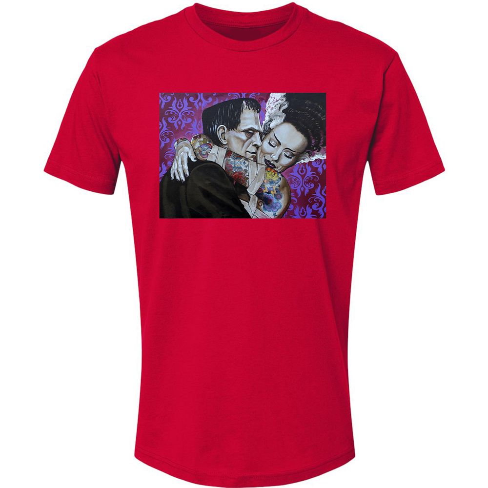 Premium Unisex T-Shirt - 5PRPHTFQ - Red - 6