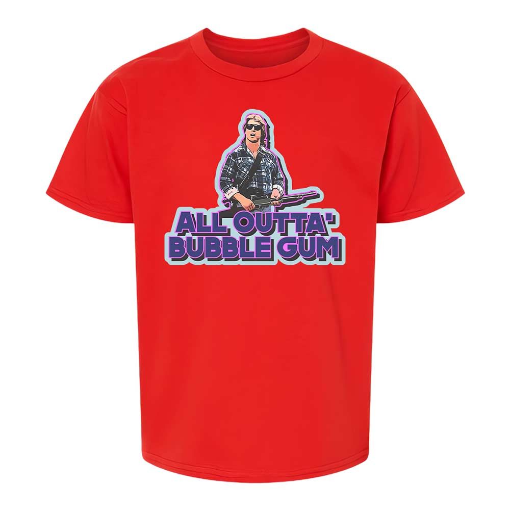 Kids T-Shirt - BCY4CSQC - Red - 6