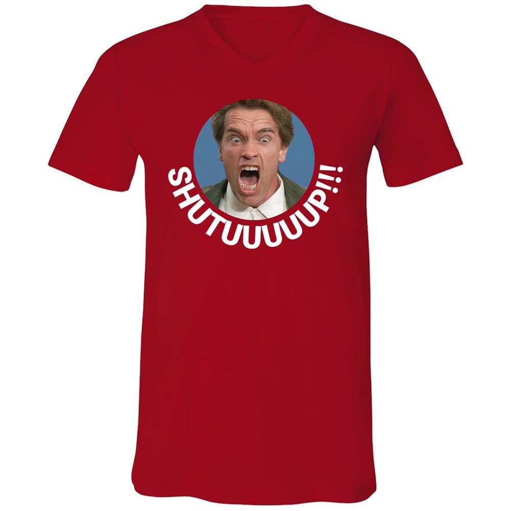 Unisex V-Neck T-Shirt - LFE3XA4A - Red - 6