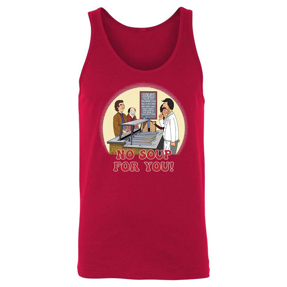 Unisex Jersey Tank - 5D32GZ8S - Red - 6