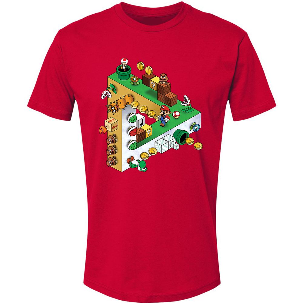 Premium Unisex T-Shirt - 5H5HKEBZ - Red - 6