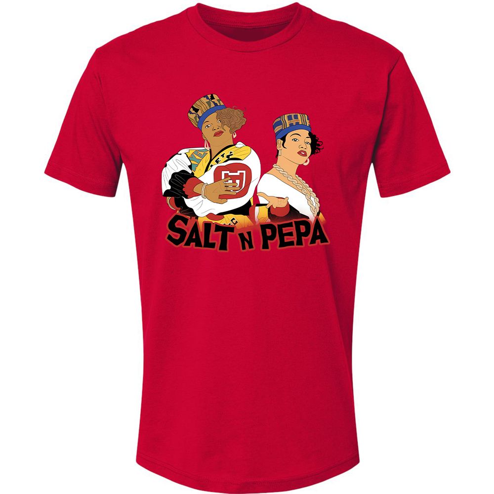 Premium Unisex T-Shirt - White - Red - 6