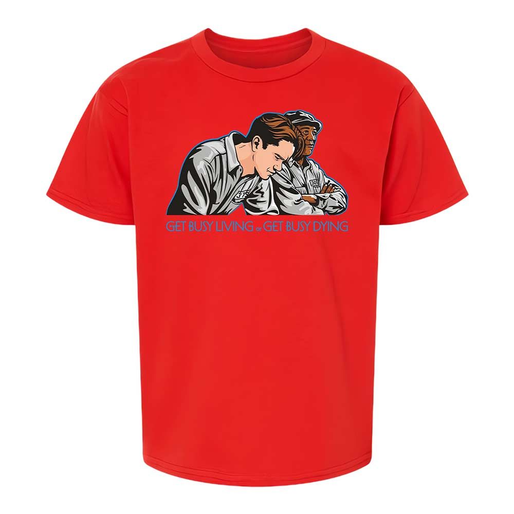 Get Busy Living - Red - 6