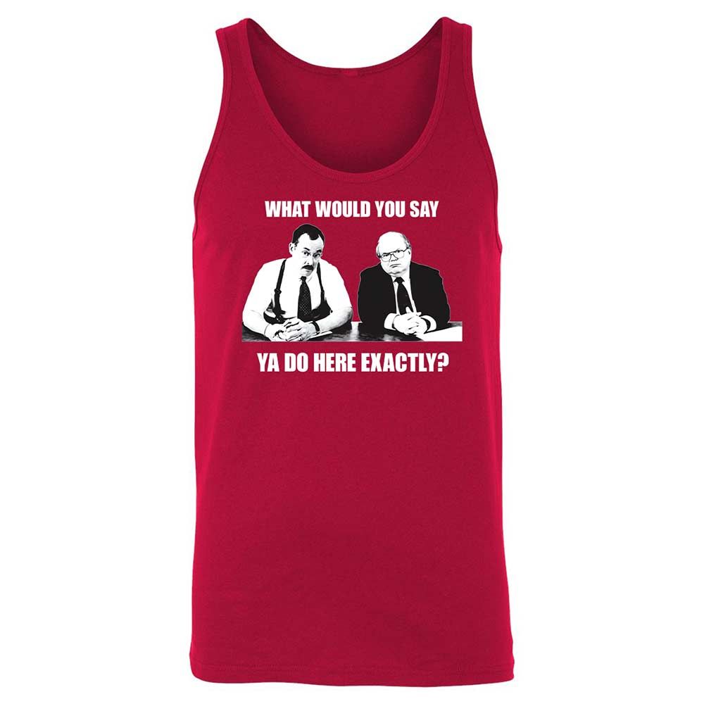 Unisex Jersey Tank - 9NFQVNG5 - Red - 6