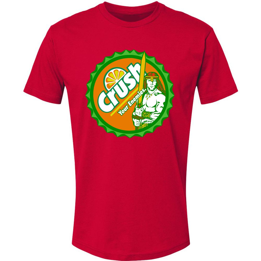 Premium Unisex T-Shirt - FLVXKCFW - Red - 6