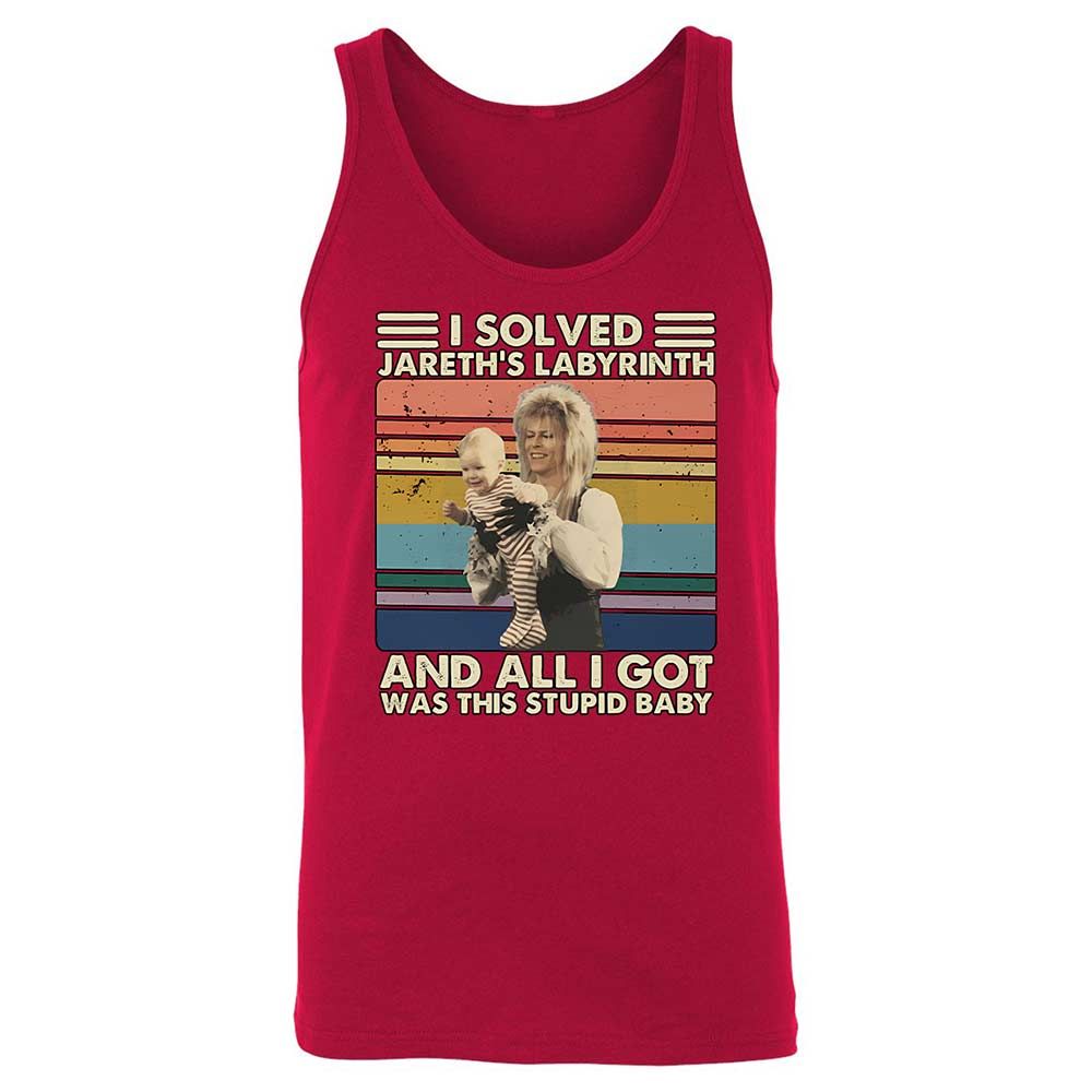 Unisex Jersey Tank - NS65PHQX - Red - 6