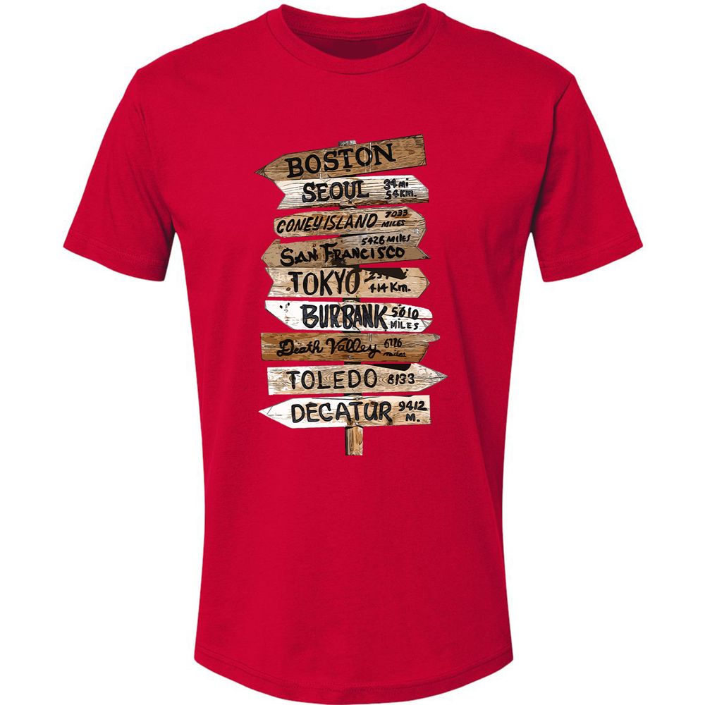 Premium Unisex T-Shirt - 2BB2UVNQ - Red - 6