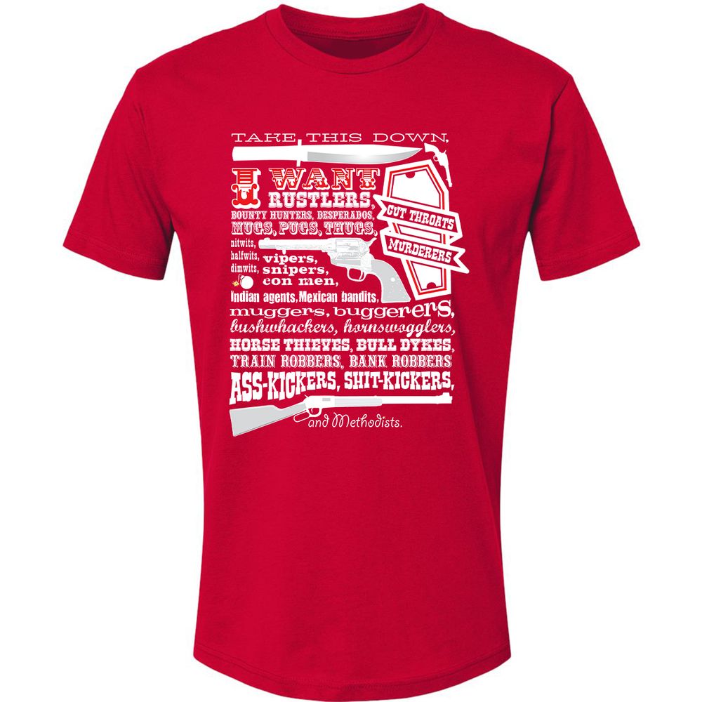 Premium Unisex T-Shirt - KANCFMM2 - Red - 6