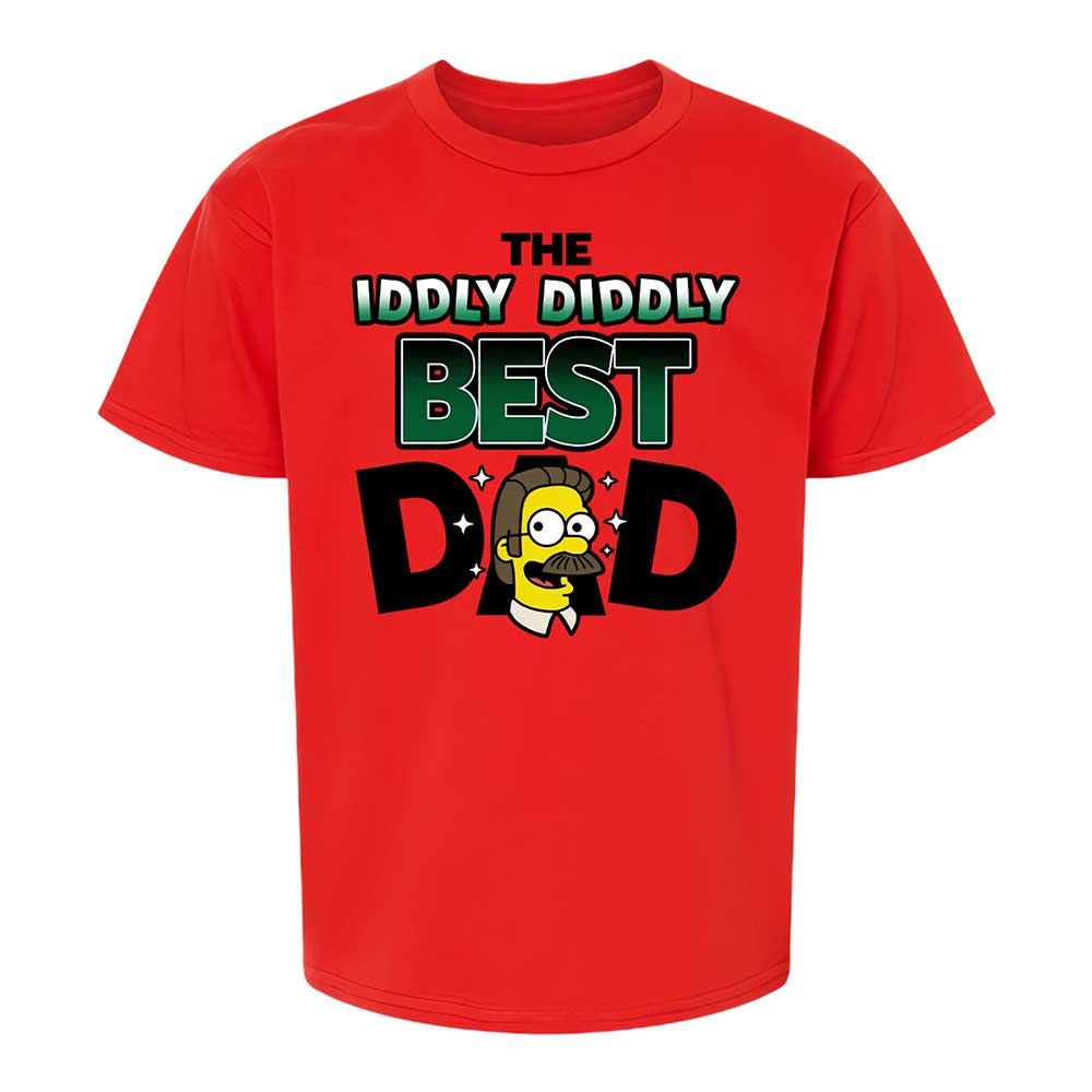 The Iddly diddly best dad - Red - 6