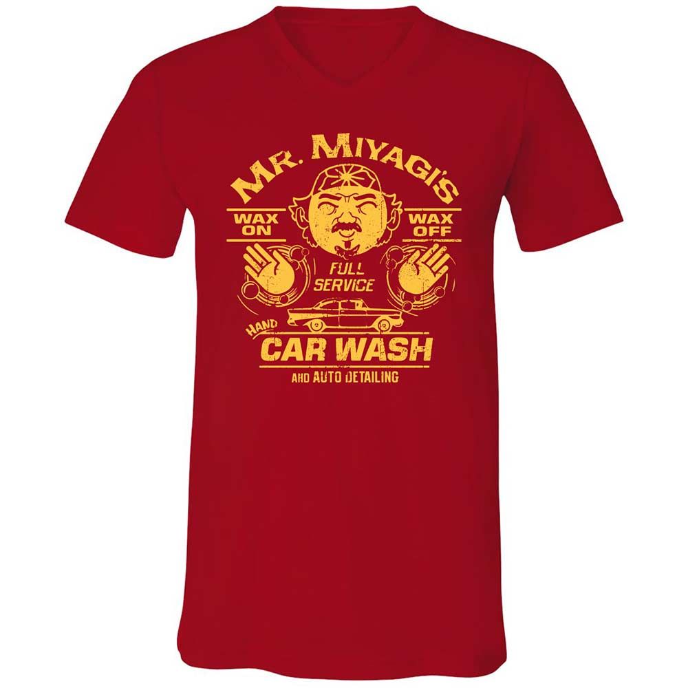 Unisex V-Neck T-Shirt - SJRBML2E - Red - 6