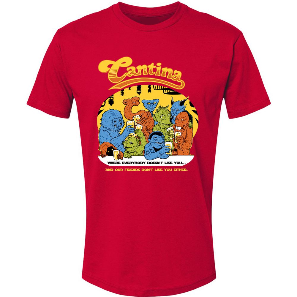 Premium Unisex T-Shirt - PS7VC184 - Red - 6