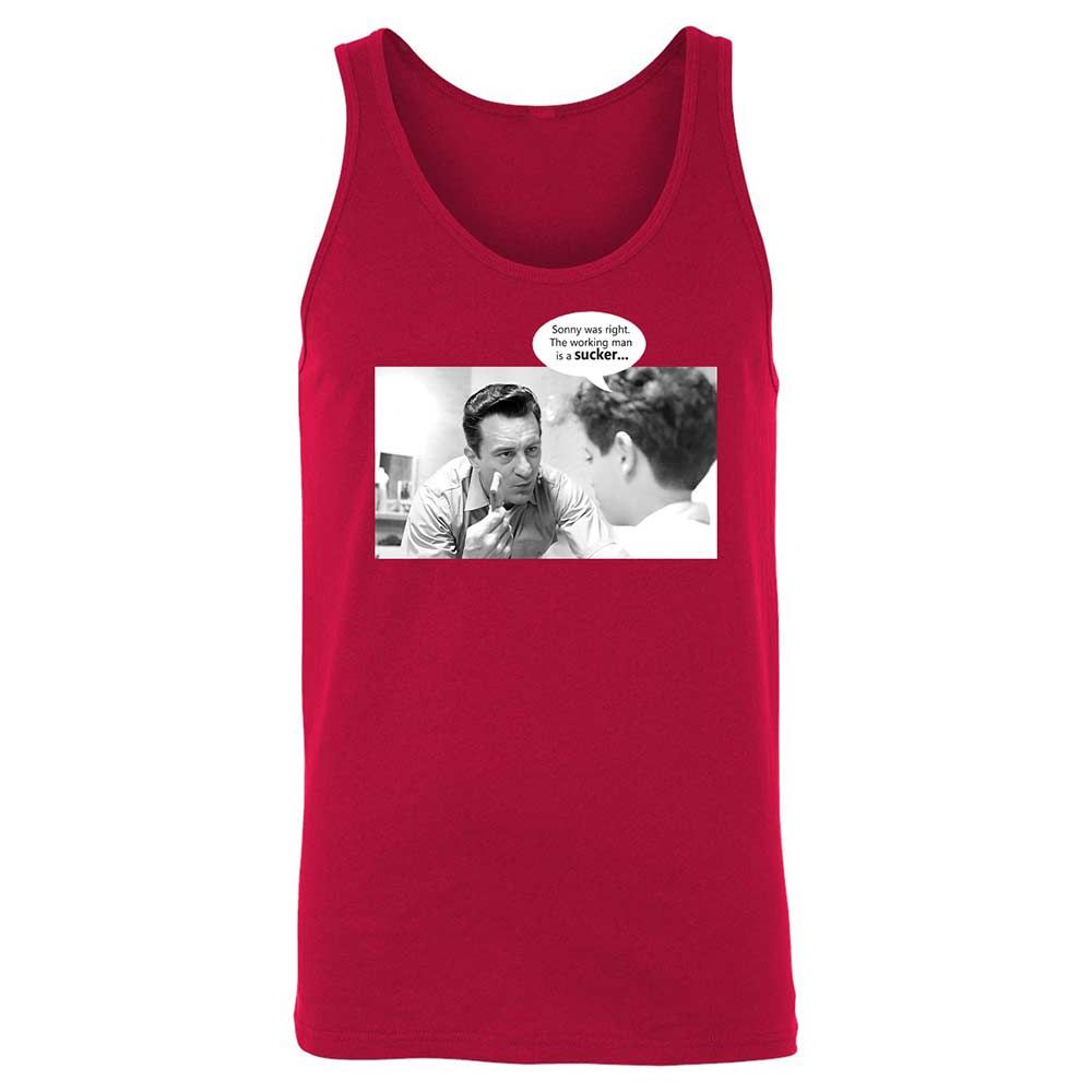 Unisex Jersey Tank - Q6ZN49X3 - Red - 6