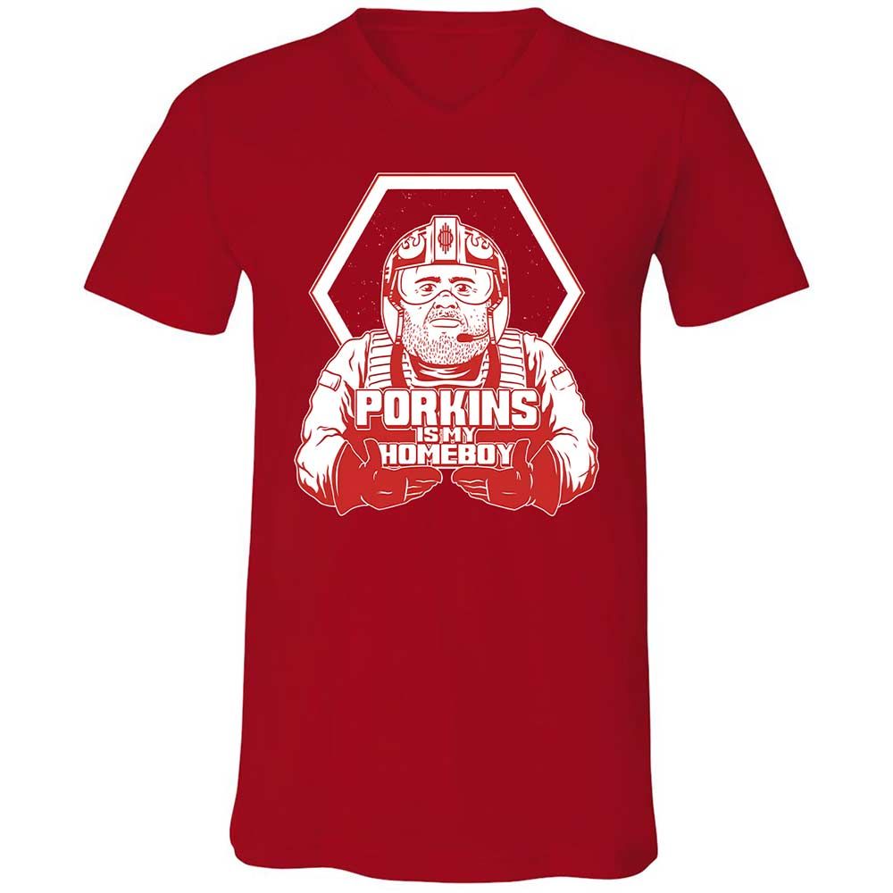 Porkins Is My Homeboy - Red - 6