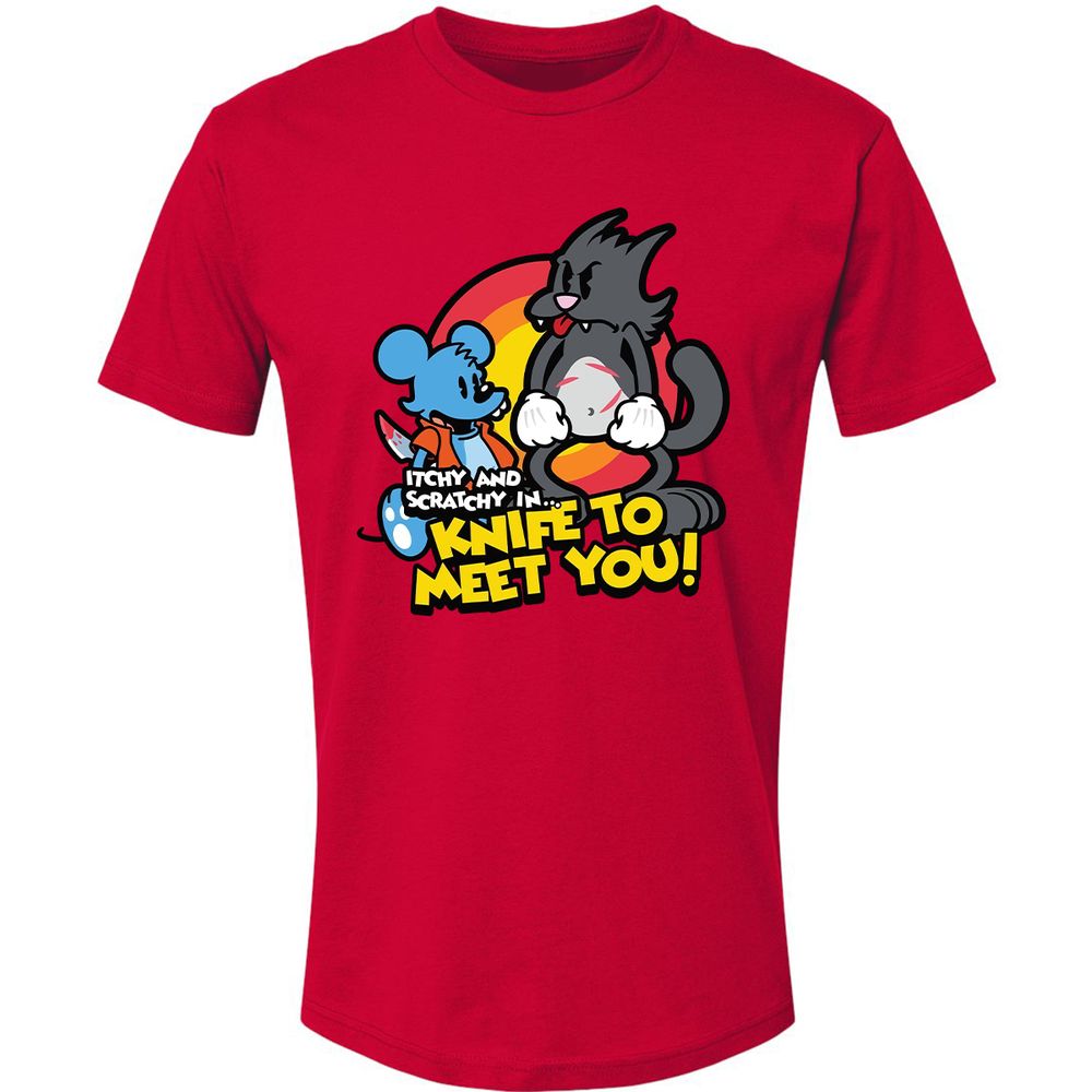 Premium Unisex T-Shirt - TEXCN3X4 - Red - 6