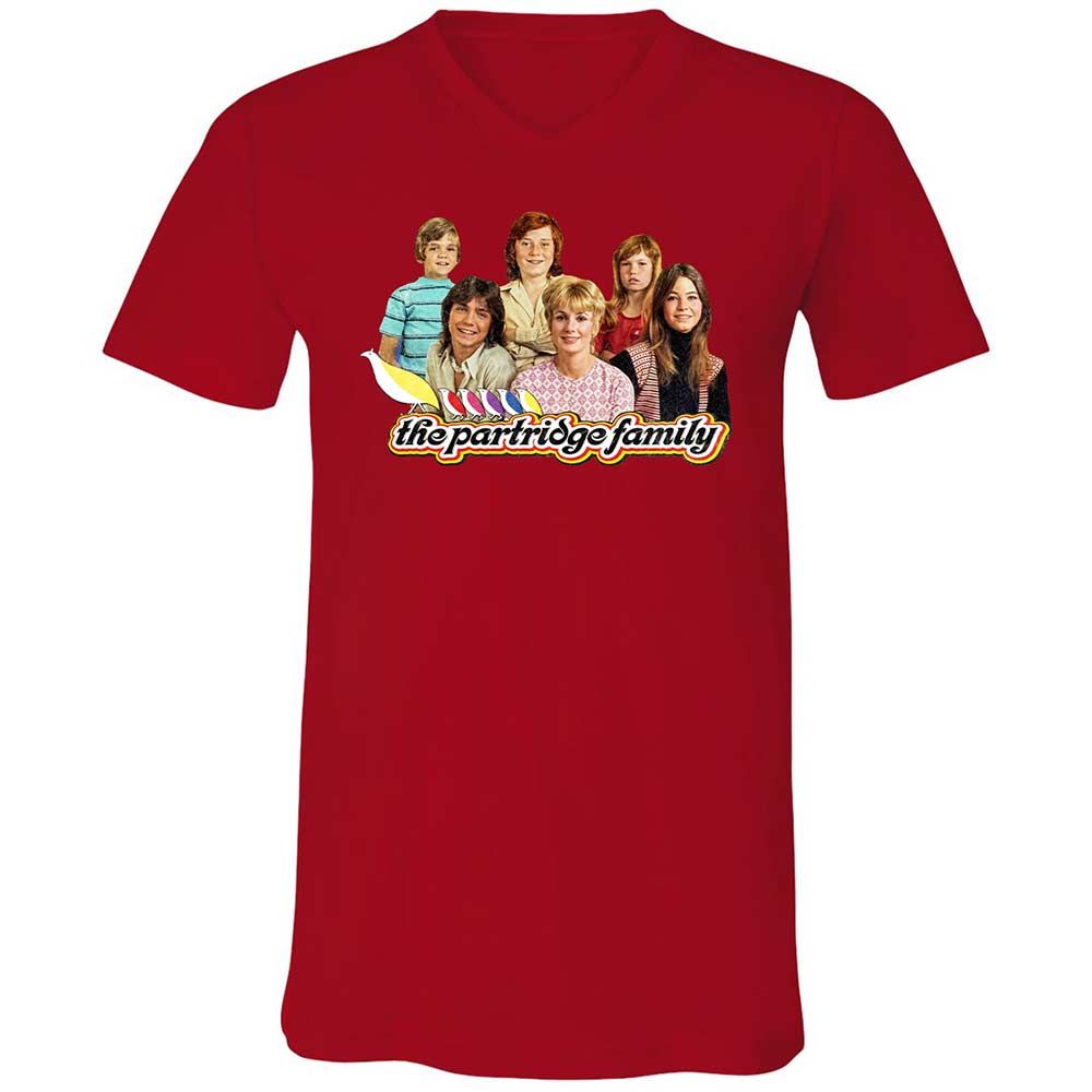 Unisex V-Neck T-Shirt - DT9ME8YH - Red - 6