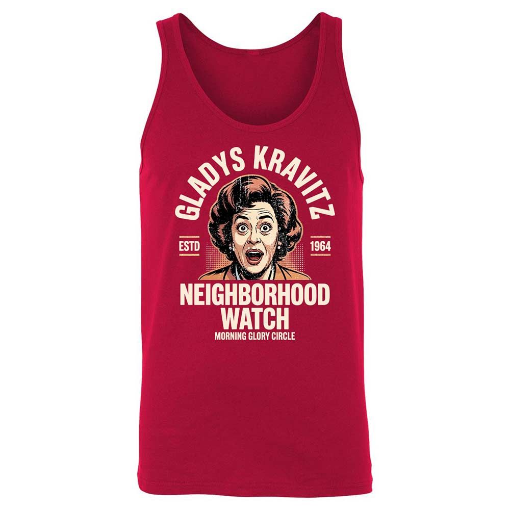 Unisex Jersey Tank - QDAP3KLL - Red - 6