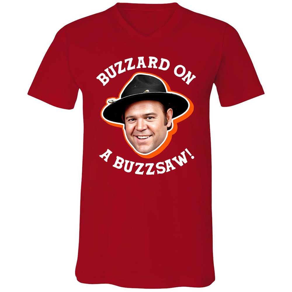 Unisex V-Neck T-Shirt - HXYQJVQP - Red - 6