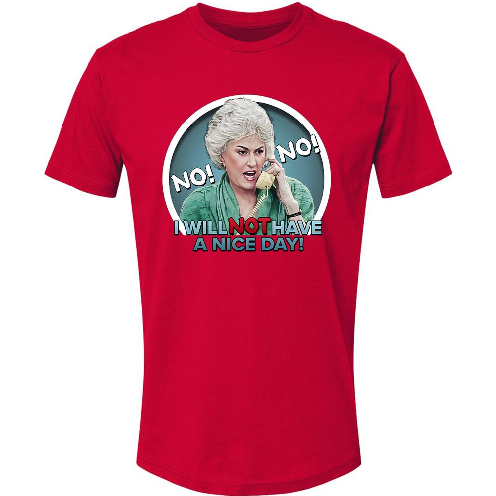 Premium Unisex T-Shirt - 1X7MUEBN - Red - 6