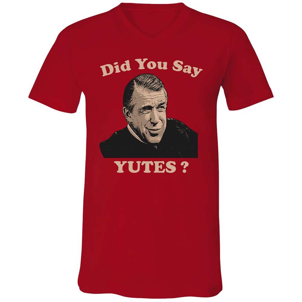 Unisex V-Neck T-Shirt - P692FN77 - Red - 6