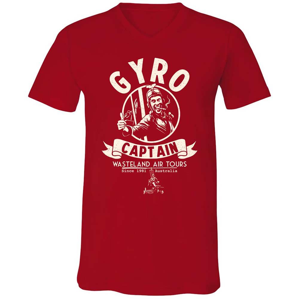 Unisex V-Neck T-Shirt - 7HT5Z46G - Red - 6