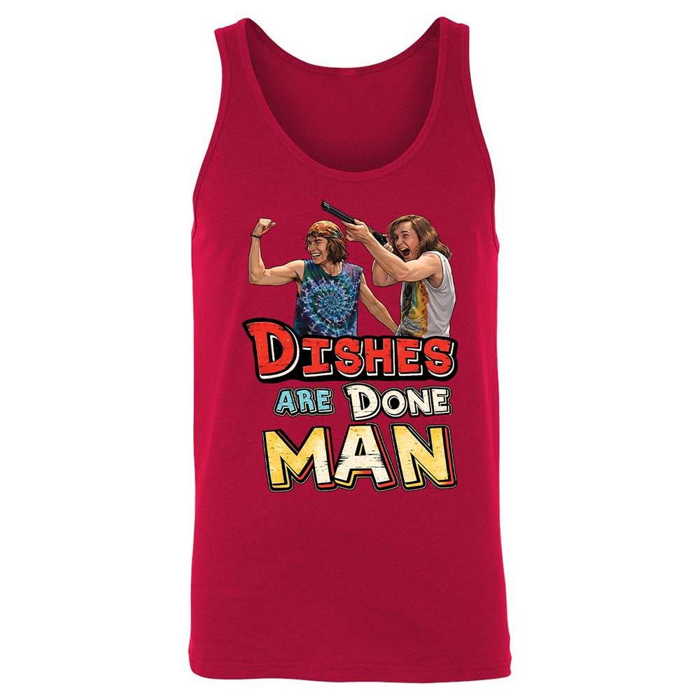 Unisex Jersey Tank - TE7JY2RR - Red - 6