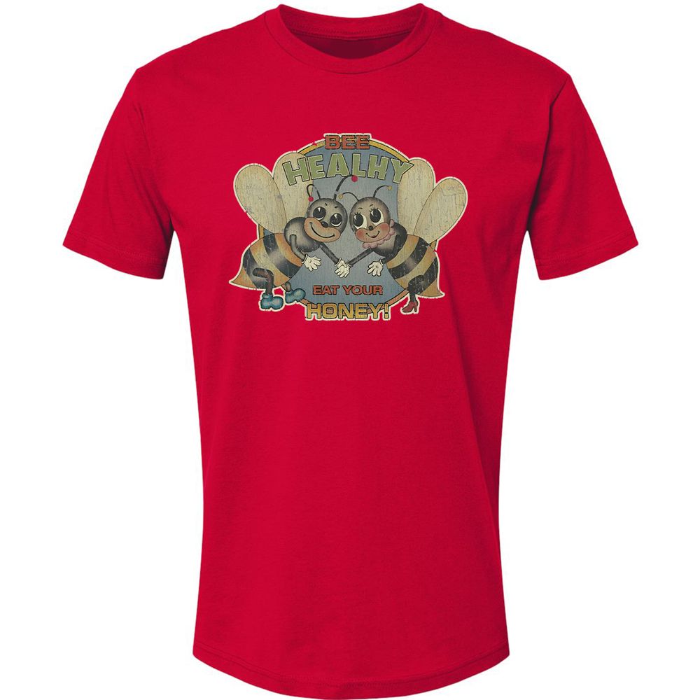 Bee Healthy Eat Your Honey - Red - 6