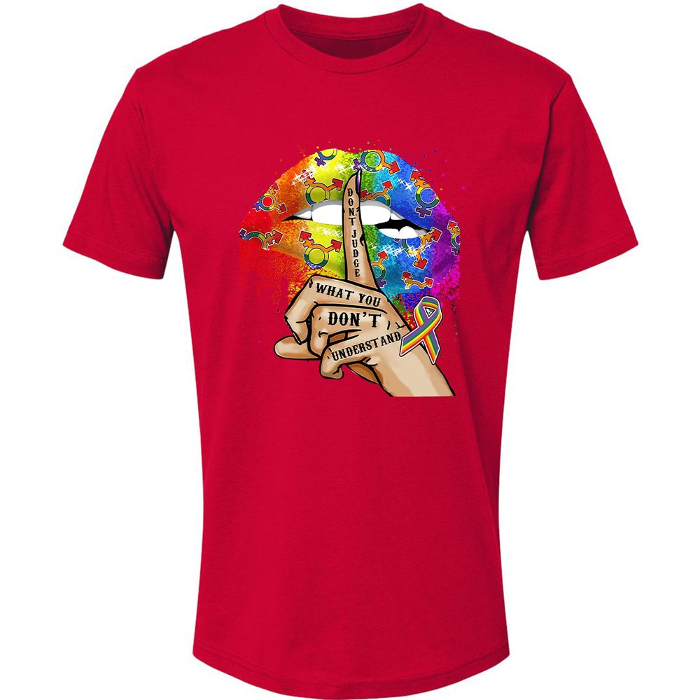 Premium Unisex T-Shirt - Q549EV62 - Red - 6