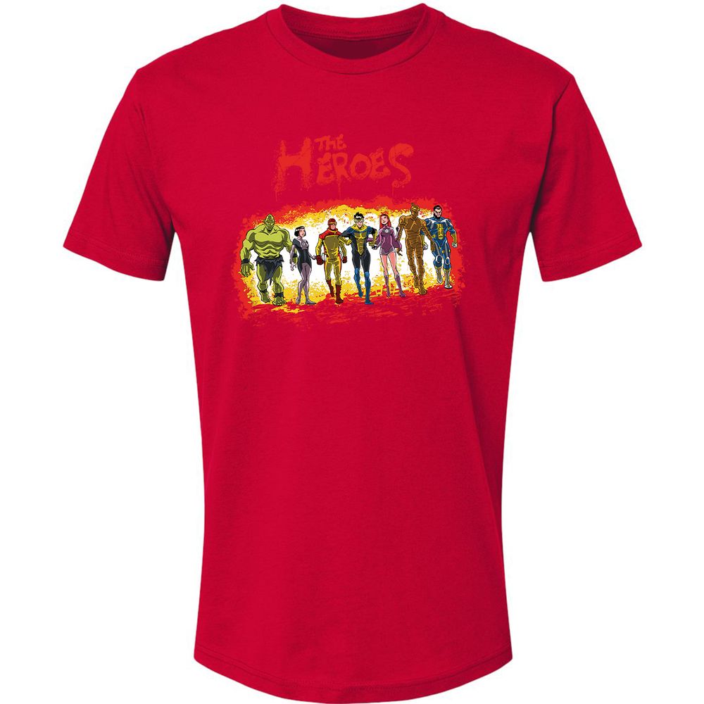 Premium Unisex T-Shirt - URSLTS26 - Red - 6