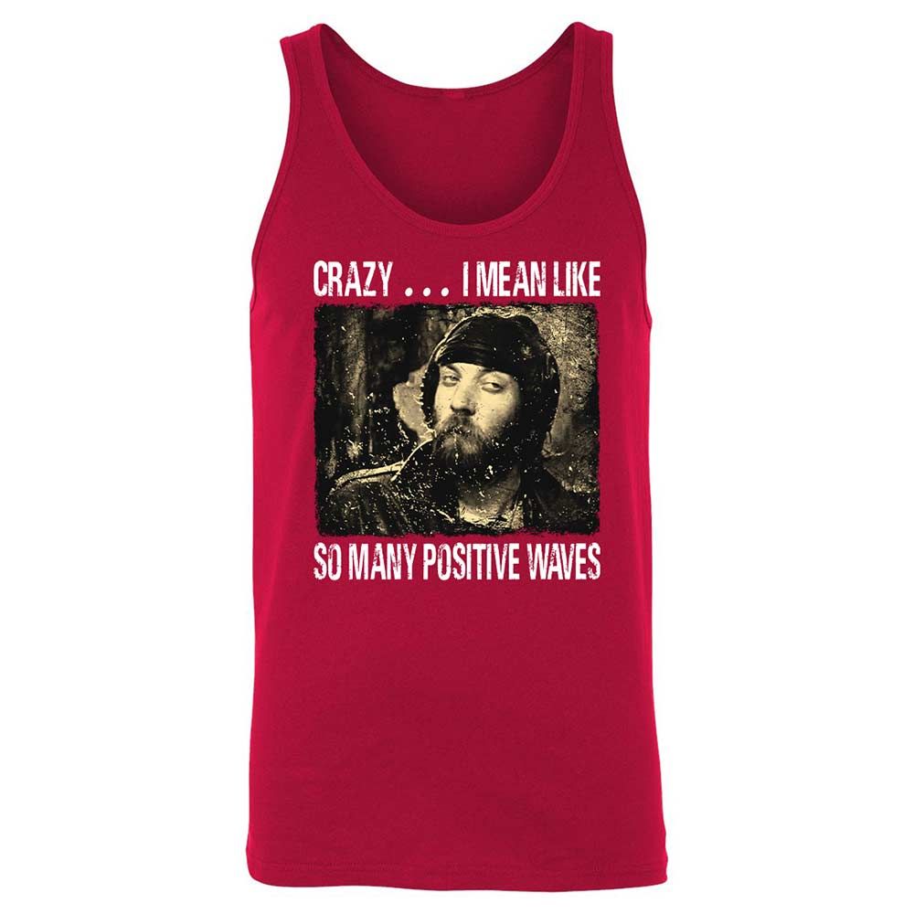 Many positive waves - Red - 6