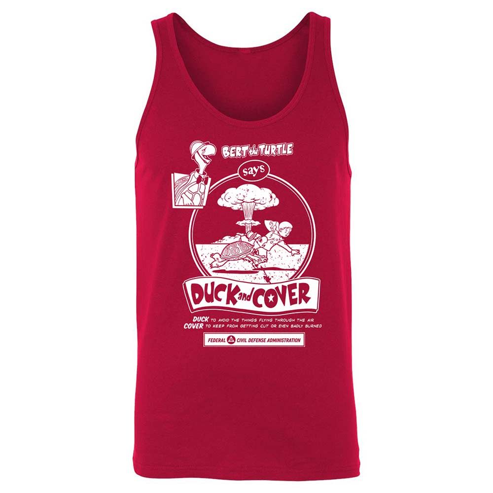 Unisex Jersey Tank - K7RDA4RD - Red - 6