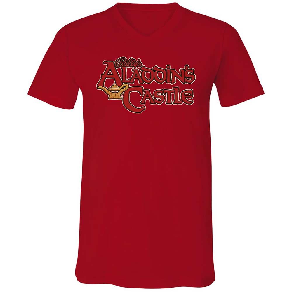 Unisex V-Neck T-Shirt - CSGHZG2A - Red - 6