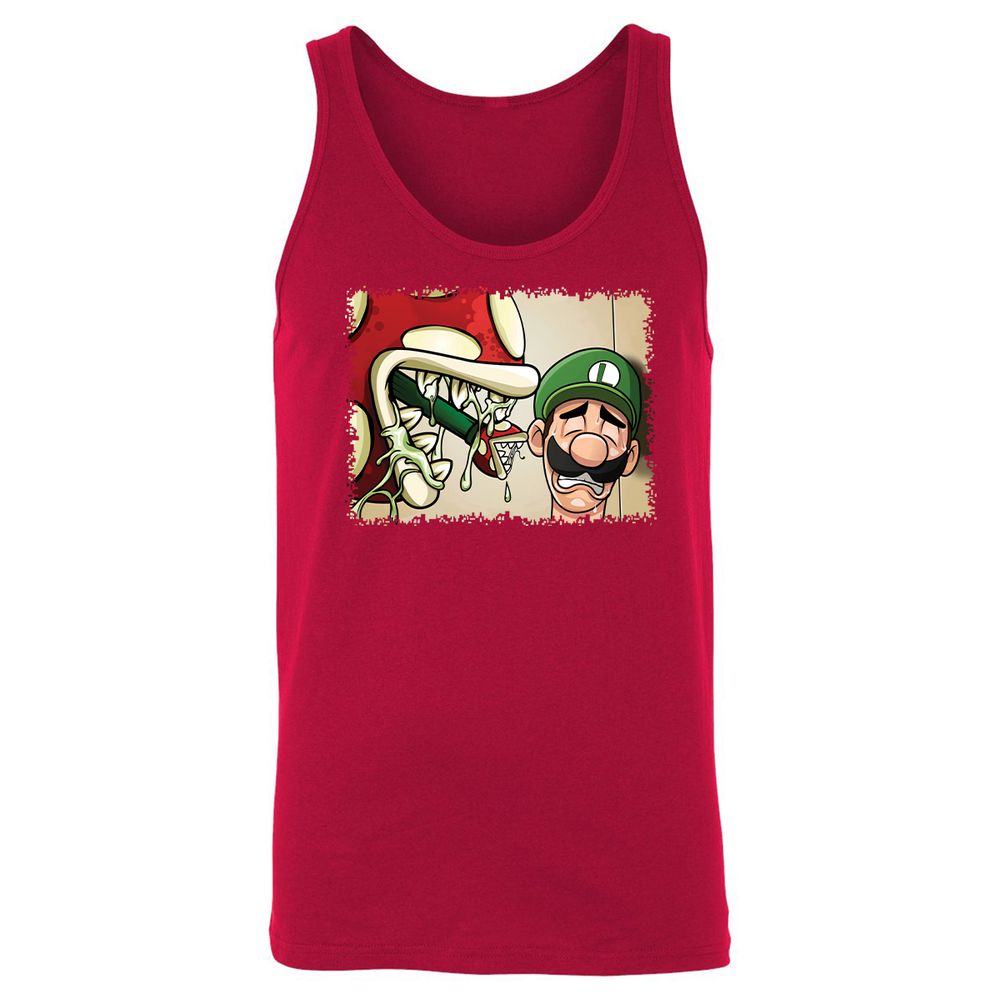 Unisex Jersey Tank - 4F9A8DKC - Red - 6