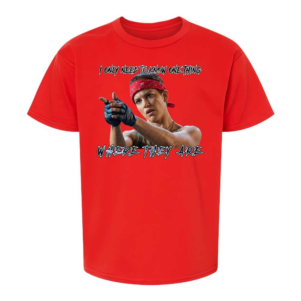 Kids T-Shirt - GF4AH4QB - Red - 6
