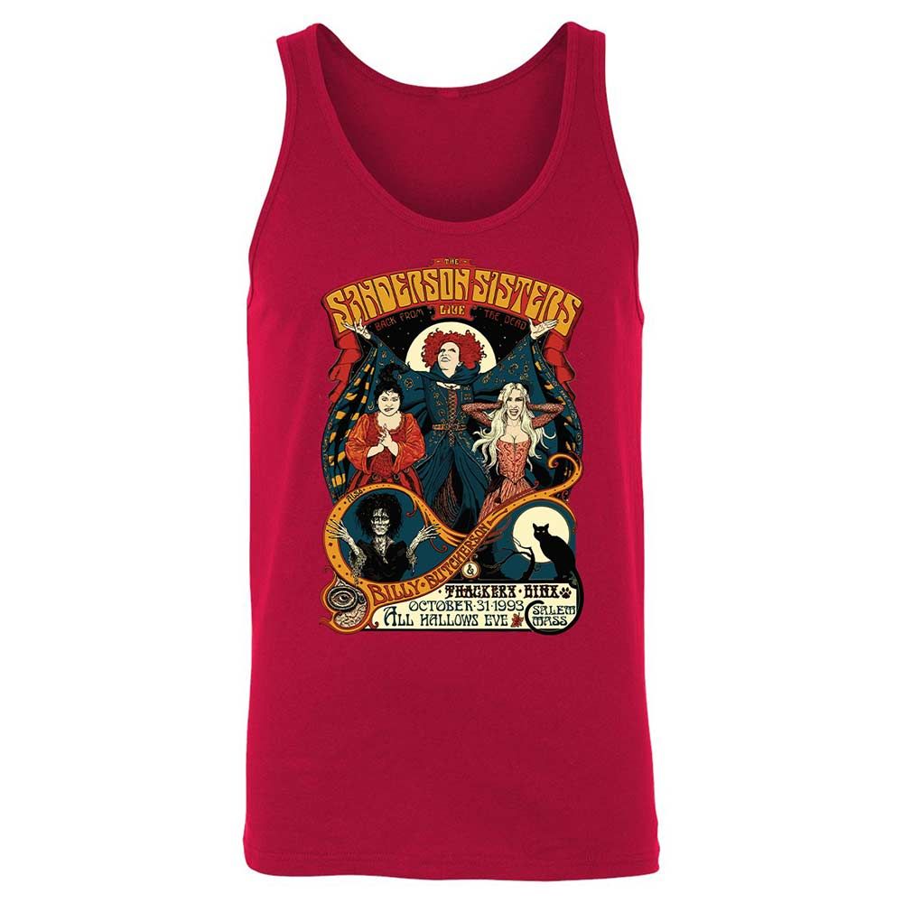 Unisex Jersey Tank - A6ZHYCJW - Red - 6