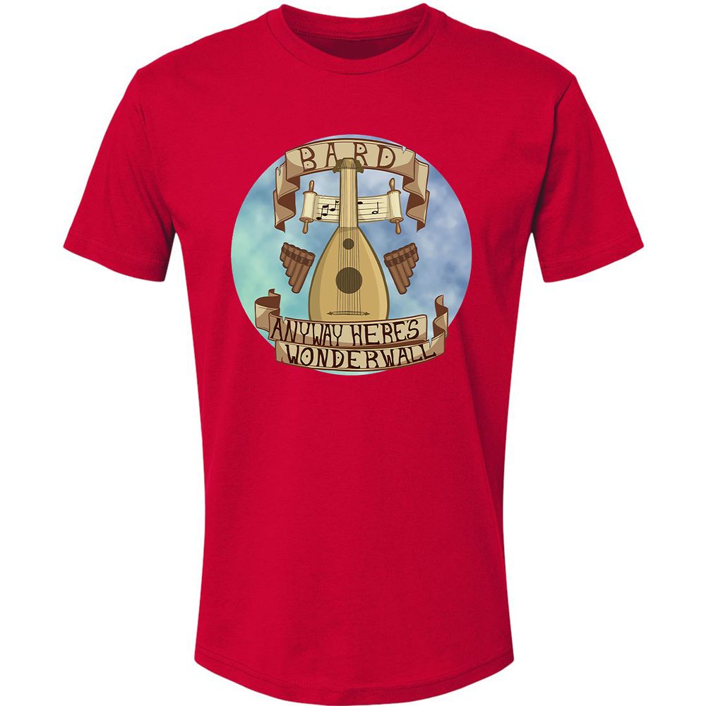 Premium Unisex T-Shirt - KKGGPSDF - Red - 6