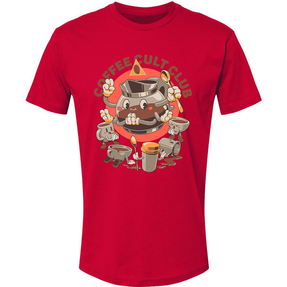 Premium Unisex T-Shirt - 21R1CDHE - Red - 6