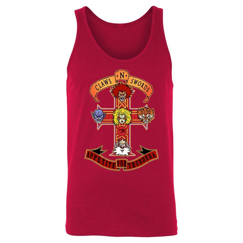 Unisex Jersey Tank - XE8CC3EM - Red - 6