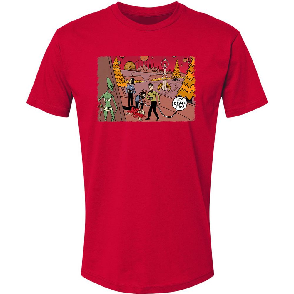 Premium Unisex T-Shirt - V2KSFDSZ - Red - 6