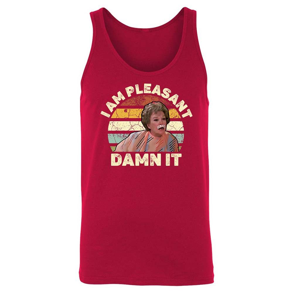Unisex Jersey Tank - WDMECCHN - Red - 6