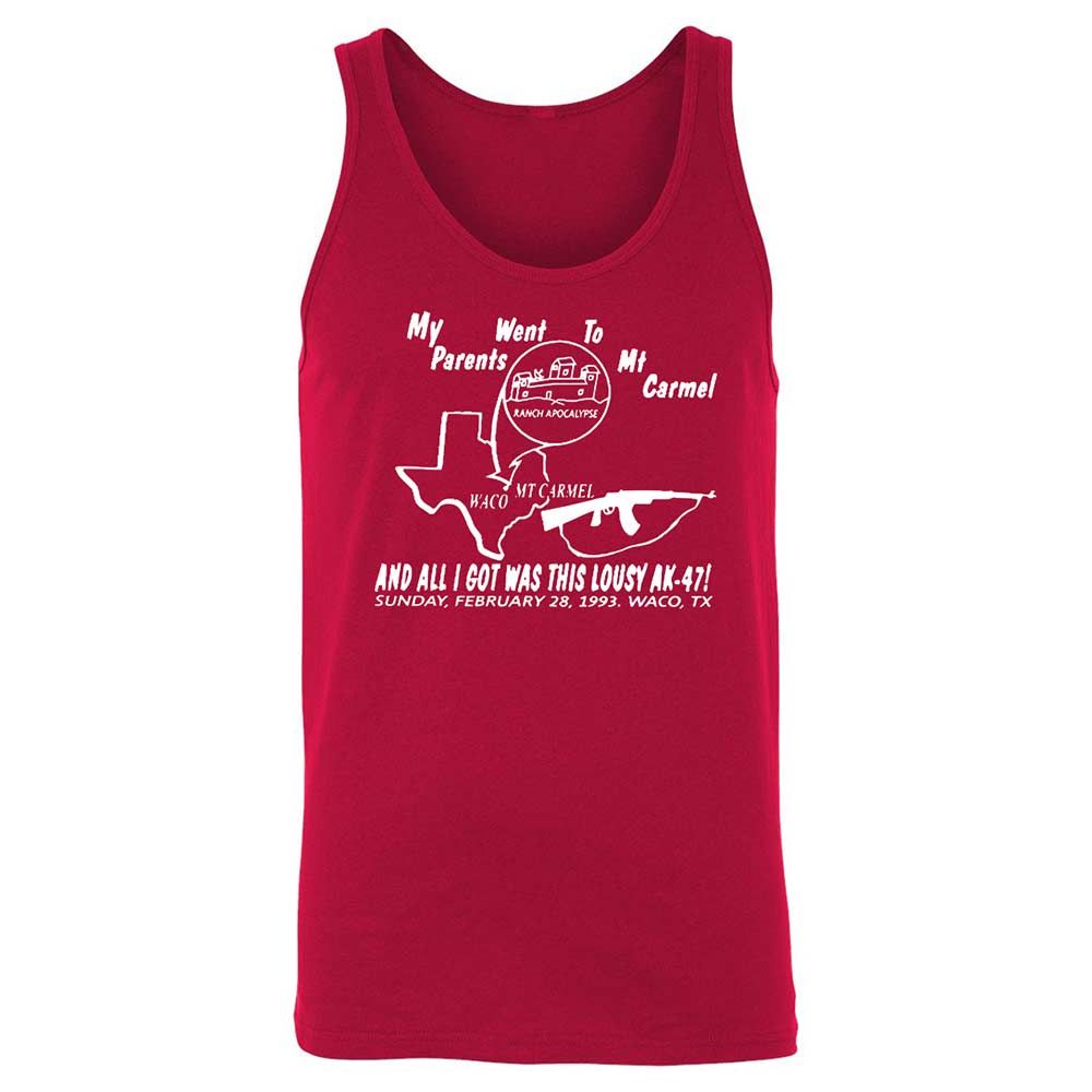 Unisex Jersey Tank - LVWG51HM - Red - 6